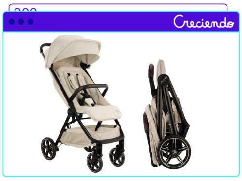 Coche Nuna Trvl Ultraliviano Y Compacto