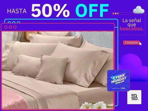 Sabana Suplesa Danubio Full 2 plazas 400 Hilos Algodon Egipcio Suave