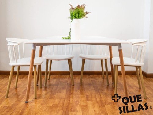 Silla De Comedor Marina Plastica Diseño Nordico Moderno