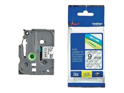 Cintas TZE-121 9mm. Original para Rotuladoras Brother PTH110 H110