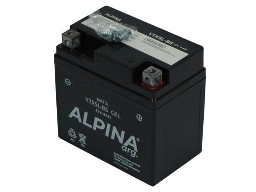 Bateria Moto Gel Libre Mantenimiento Ytx5L-Bs / 6Mf5L Alpina