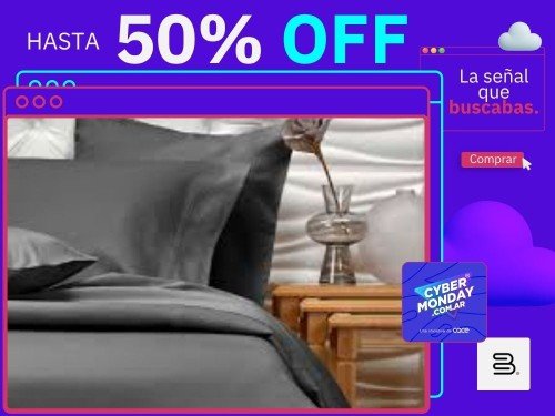 Sabana Saten Danubio Full  2 Plazas 600 Algodon Egipcio Premium