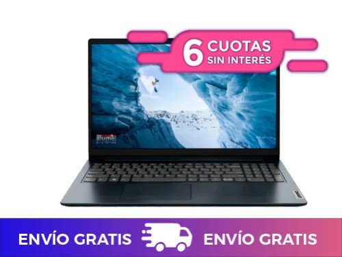 Notebook Lenovo 15ijl7 Celeron N4500 8Gb 128GB W11H Azul