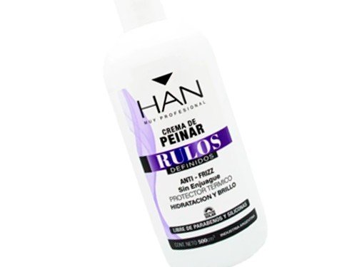 Han Rulos Definidos Crema De Peinar Protector Térmico 500ml