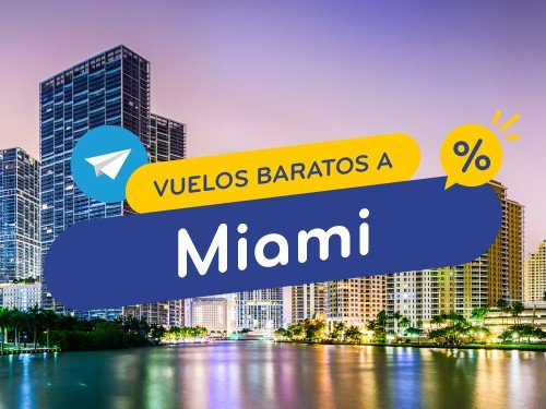 Vuelos Baratos a Miami. Pasajes en Oferta a EEUU