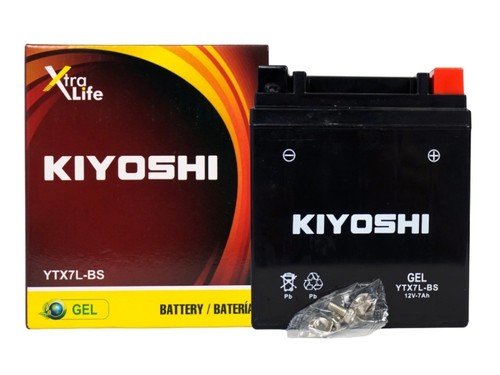 Bateria Moto Gel Libre Mantenimiento Ytx7L-Bs / 6Mf7L Kiyoshi