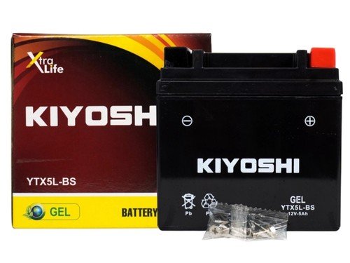 Bateria Moto Gel Libre Mantenimiento Ytx5L-Bs / 6Mf5L Kiyoshi