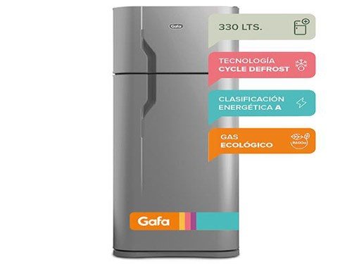 Heladera Cíclica Gafa HGF/368AFP 330Lts