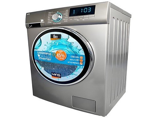 Lavarropas Automático Wins MW80G 8Kg 1200Rpm Inverter
