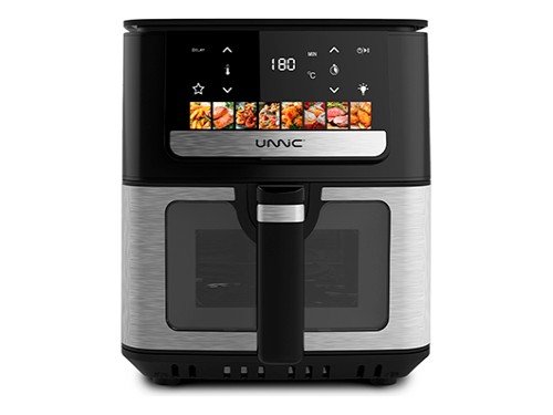 Freidora de Aire Panel Digital Sin Aceite 6.5 Litros	Unnic