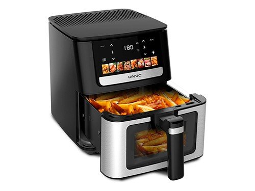 Freidora de Aire Panel Digital Sin Aceite 6.5 Litros	Unnic