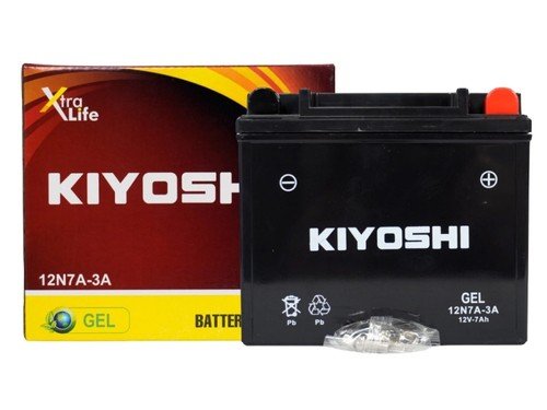 Bateria Moto Gel Libre Mantenimiento 12N7A-3A / 6Mf7Dl Kiyoshi