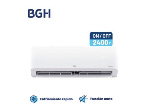 Aire Acondicionado BGH Split Onn/OFF Frío/Calor 2408 Frigorías