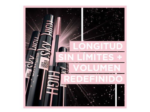 Mascara de Pestañas Maybelline Sky High Cosmic Black WSH