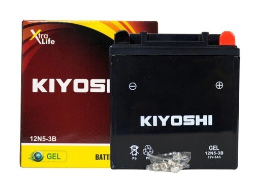 Bateria Moto Gel Libre Mantenimiento 12N5-3B / 6Mf5Al Kiyoshi