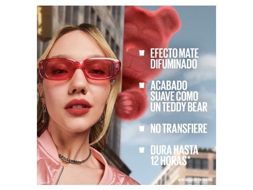 Tinta de Labios Maybelline Super Stay Teddy Tint