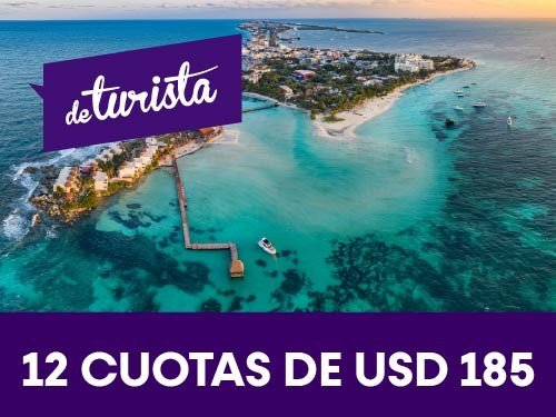 12 cuotas sin interés Cancún y Riviera Maya de 8 a 10 días