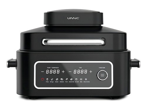 Freidora de Aire Parrilla Sin Aceite Grill 6 Litros Unnic