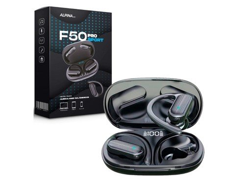 Auriculares F50 Pro Sport Alpina Inalambricos Deportivos Bluetooth 5.3