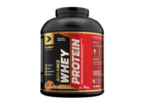 Whey Protein x 3 kgs Body Advance Sabor Dulce de leche
