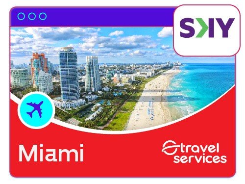 Vuelo a Miami 20% OFF