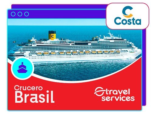 Crucero Brasil 40% OFF Verano