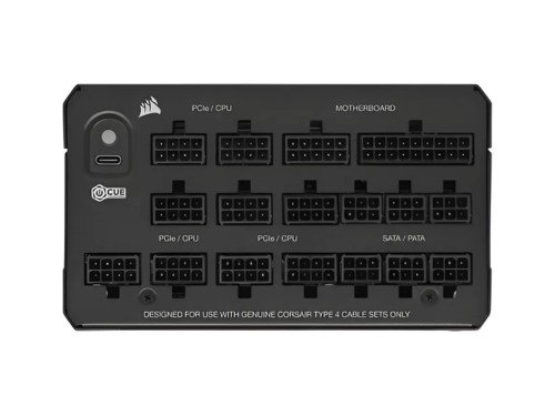 Fuente Corsair 1500w Hxi 80plus Platinum Modular Atx Pfc negra