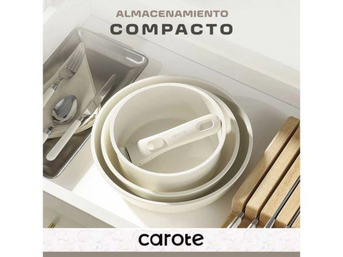 Set Carote 21 piezas Color Blanco