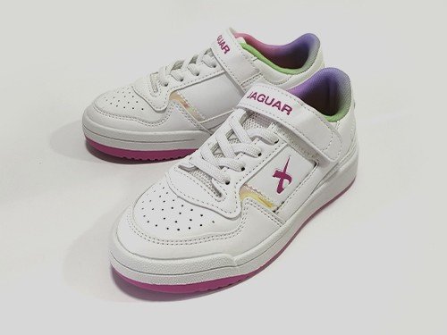 Zapatilla urbana infantil, unisex, con abrojo y elástico, JAGUAR 4317