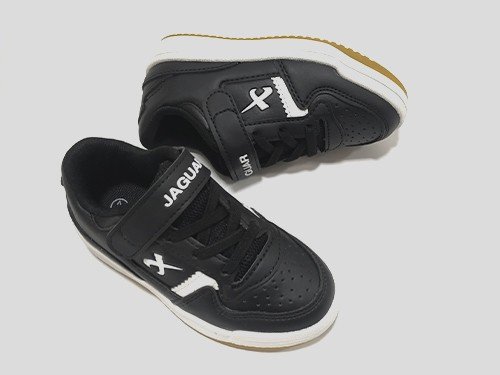 Zapatilla urbana infantil, unisex, con abrojo y elástico, JAGUAR 4317