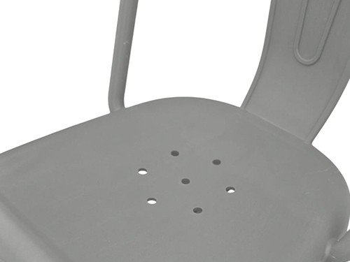 Silla de Comedor Tolix Satinado gris