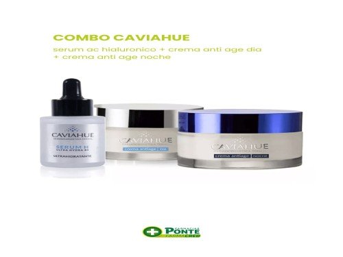 Caviahue Kit Rutina Antiage (Serum H + Crema Dia +Crema Noche)