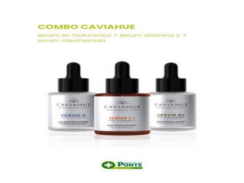 Kit Caviahue Trio Serum C Nz Seborregulador H Ultra Hydra