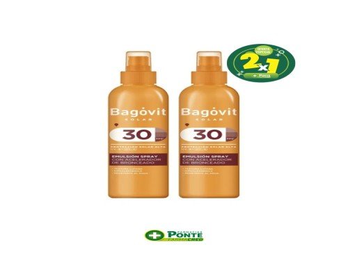 Bagovit Acelerador de Bronceado Emulsion Spray Fps30