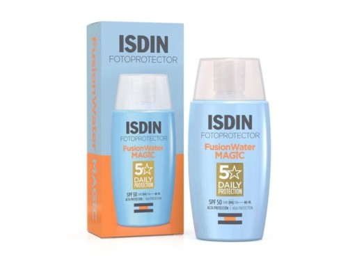 FOTOPROTECTOR FUSION WATER MAGIC 5 STARS FPS50 50 ML - ISDIN