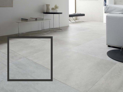 PORCELANATO VITE LISCIO LIGHT GREY - SIMIL CEMENTO - 120x120