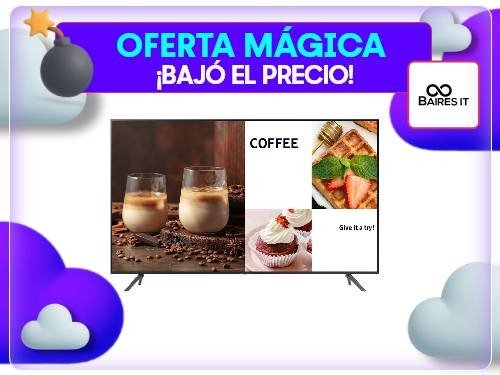 Televisor Samsung 50” Business TV Crystal UHD 4K BED-H Biz