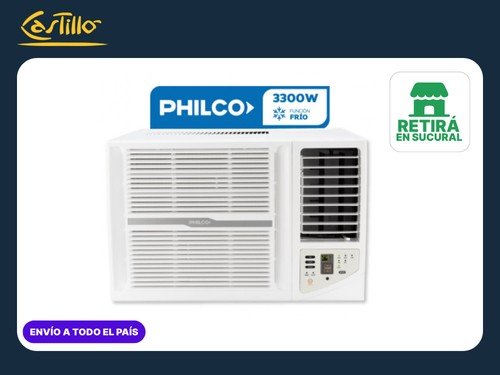 Aire Acondicionado Ventana Philco PHW32CA3AN -3300W 2838F-Frio Solo