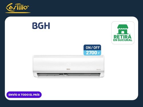 Aire Acondicionado Split BGH BS35WCHU-3250W  2752F -Frío Calor
