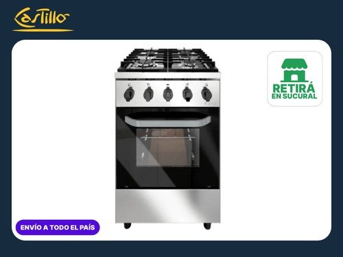 Cocina Industrial Morelli Saho Kuma 550 55 cm G/N