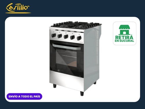 Cocina Industrial Morelli Saho Kuma 550 55 cm G/N