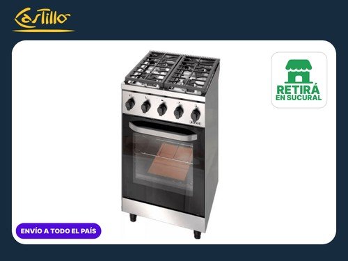 Cocina Industrial a Gas Morelli Saho Kuma 510 50cm G/N