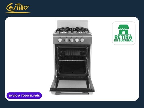 Cocina Multigas Philco PHCN50P 50 cm Plata