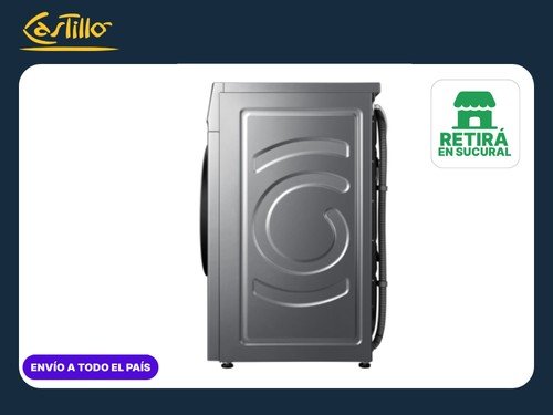 Lavarropas TCL P110FL Inverter 10 kg Gris