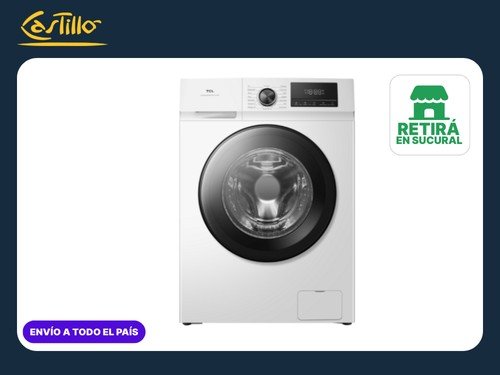 Lavarropas TCL P606FLW Inverter 6KG Blanco