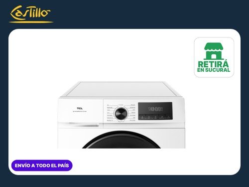 Lavarropas TCL P606FLW Inverter 6KG Blanco