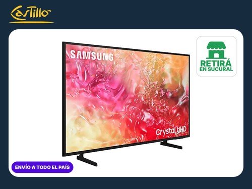 Smart TV Samsung 50DU7000, 50" Crystal Uhd 4k