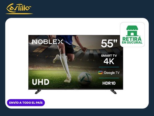 Smart Tv Led 55 Noblex Dv55x8580 4k Uhd Google Tv