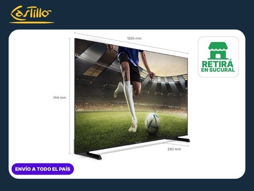 Smart Tv Led 55 Noblex Dv55x8580 4k Uhd Google Tv