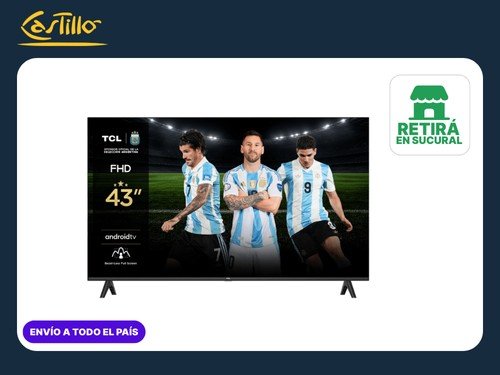 Smart TV LED TCL L43S5400  43" FHD Android TV